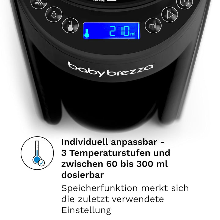 Baby Brezza Formula Pro Advanced – Automatischer Flaschenzubereiter – Mischt Milchpulver & Wasser pe
