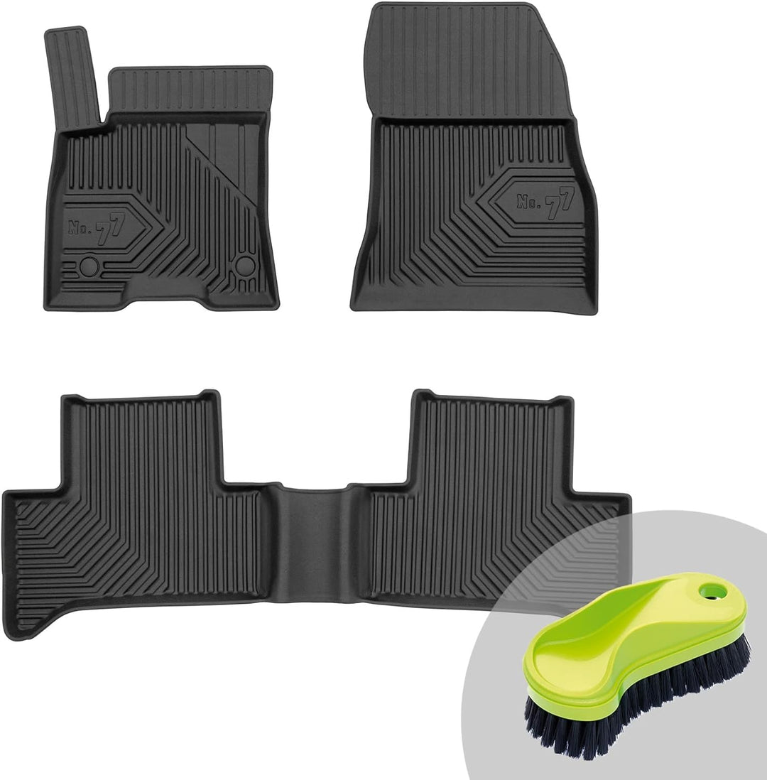 FROGUM No.77 Gummimatten Ganzjahresset von Auto Fussmatten Autofussmatten für Mercedes-Benz EQA ab 2