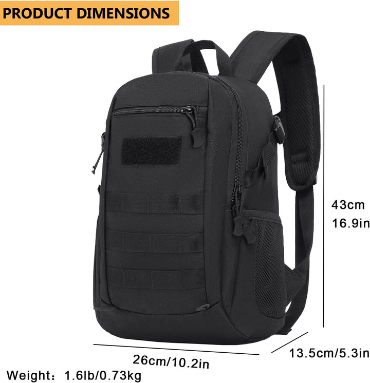 Rucksäcke für Taktischer Mini Tagesrucksack Fahrrad Wandern Bergsteigen Radfahren Rucksack Molle-Tas