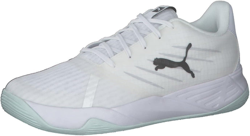 PUMA Unisex Accelerate Pro Ii Hallenturnschuh 36 EU Puma White Puma Black Nitro Blue Arctic Ice, 36