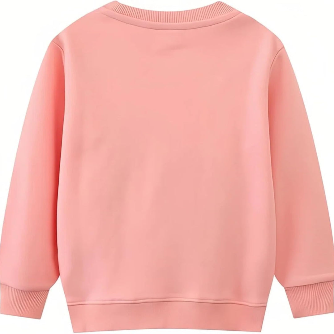 Codkkre Sweatshirt Mädchen Pullover für Kinder Süss Cartoon Sweater Mädchen Langarmshirts aus Baumwo