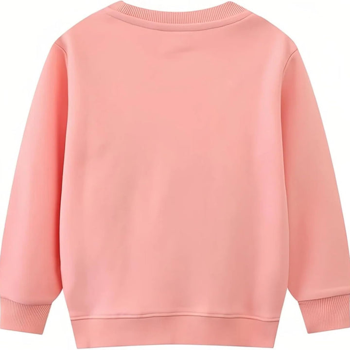 Codkkre Sweatshirt Mädchen Pullover für Kinder Süss Cartoon Sweater Mädchen Langarmshirts aus Baumwo