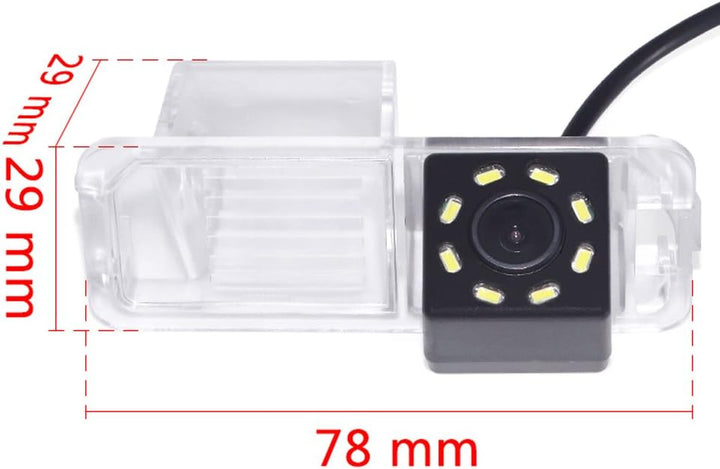 Ersatz für Rückfahrkamera Passat Skoda Golf 6 EOS Lupo Polositz Leon Amaro, Falls zutreffend 8 LED-K