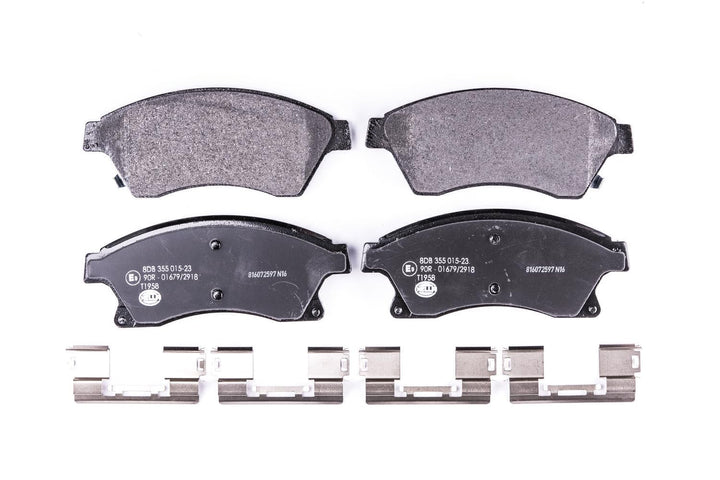 HELLA PAGID 8DB 355 015-231 Bremsbelagsatz - T1958 - Dicke/Stärke: 18.8mm - Bremssystem: TRW - mit a