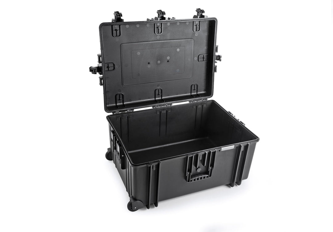 B&W International Mehrzweckkoffer Outdoor 7800 (PP.1570) Schwarz – Leerkoffer – wasserdicht (IP67),