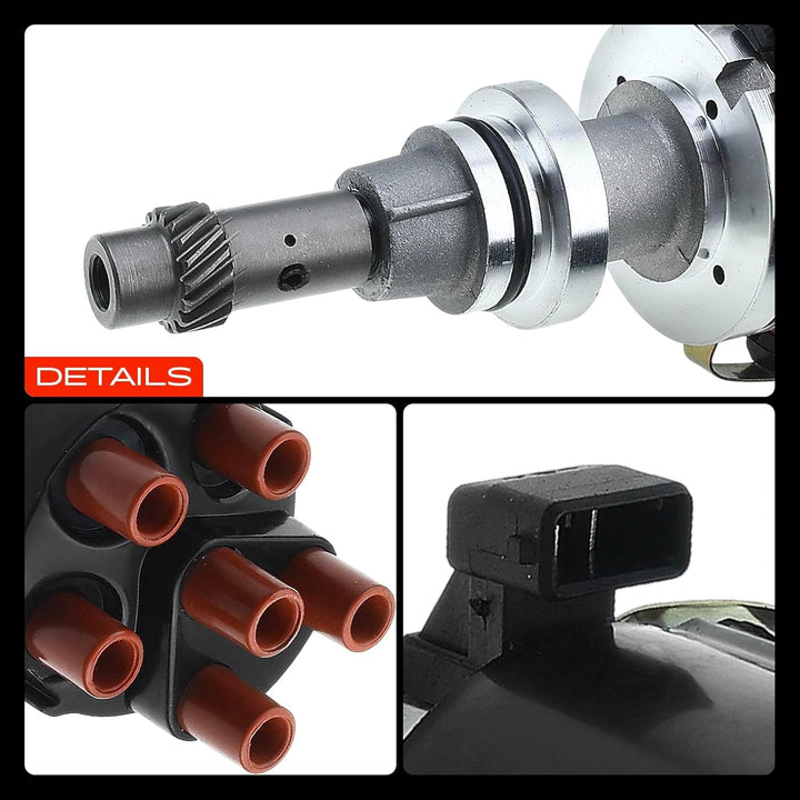Frankberg Zündverteiler Verteiler Kappe Kompatibel mit 100 1986-1994 200 1986-1991 80 1991-1996 90 1