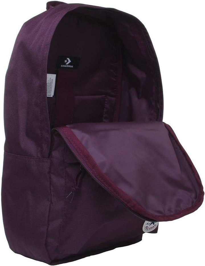 Converse EDC Poly Backpack Rucksack, Unisex, Erwachsene, Burgundy, 22 l, Weinrot, 22L, Casual