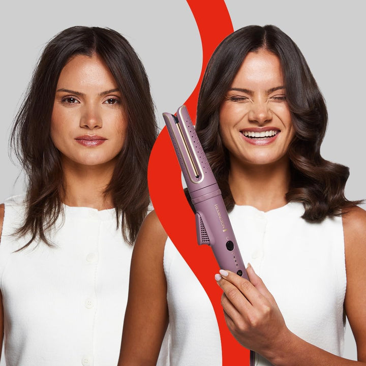 Remington AIRvive™ Lockenstab [rotierend] Ionic Air-Technologie für langanhaltende Locken (Ultra-Ker