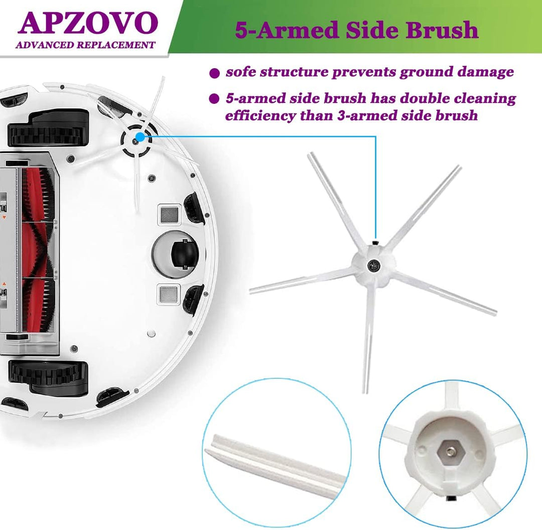 Zubehör kit für Xiaomi Roborock S5 Max S6 Max S6 Pure S6 MaxV S50 S51 S55 S60 S65 S5 S6 Staubsauger,