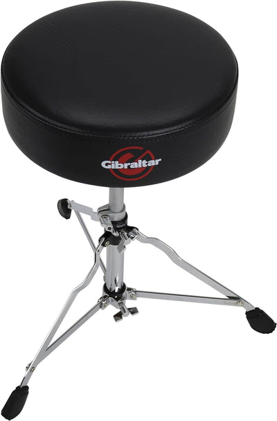 Gibraltar Schlagzeughocker, Drumhocker 4000 Series, 4608 (Durchmesser: 33cm, Leichter Transport, Höh