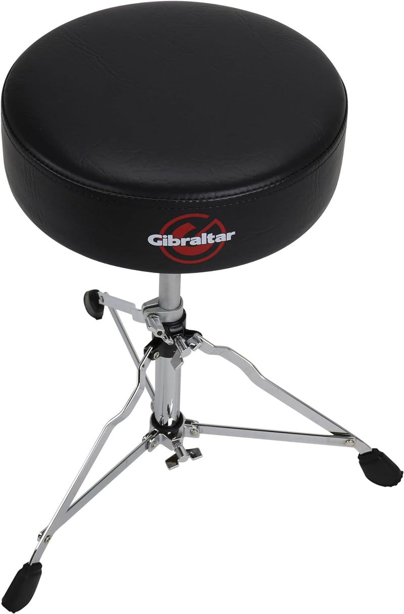 Gibraltar Schlagzeughocker, Drumhocker 4000 Series, 4608 (Durchmesser: 33cm, Leichter Transport, Höh
