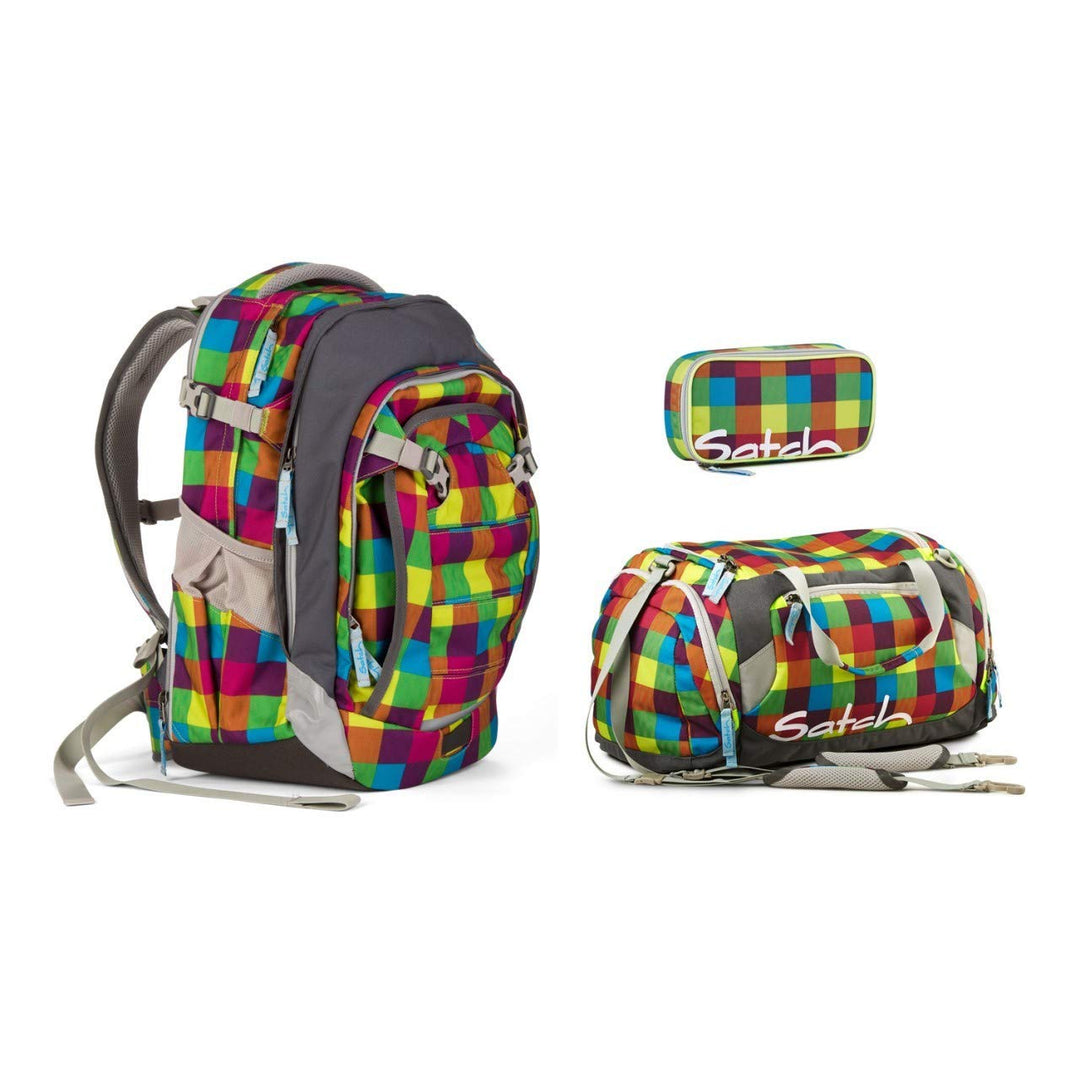 Satch Match Beach Leach 2.0 Schulrucksack Set 3tlg.