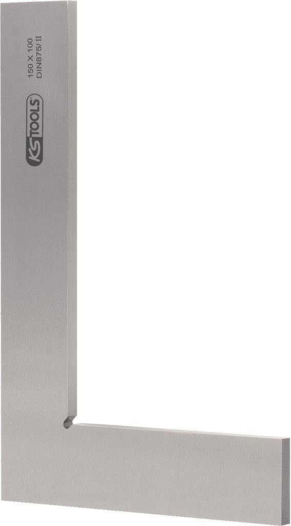 KS Tools 300.0258 Flachwinkel nach DIN 875/2, 250mm 250 mm, 250 mm