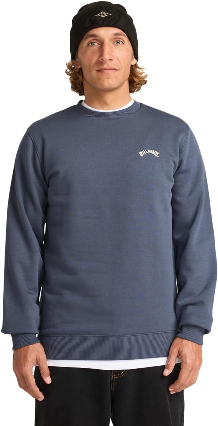 Billabong Herren Arch Cr Pullover (1er Pack) S Blau (Shady Blue), S Blau (Shady Blue)