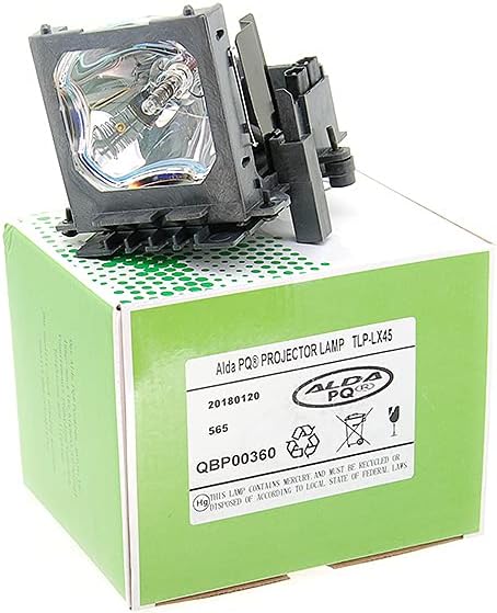 Alda PQ Premium, Beamer Lampe kompatibel mit TOSHIBA TLP-SX3500, TLP-X4500, TLP-X4500U, TLPLX45, DT0