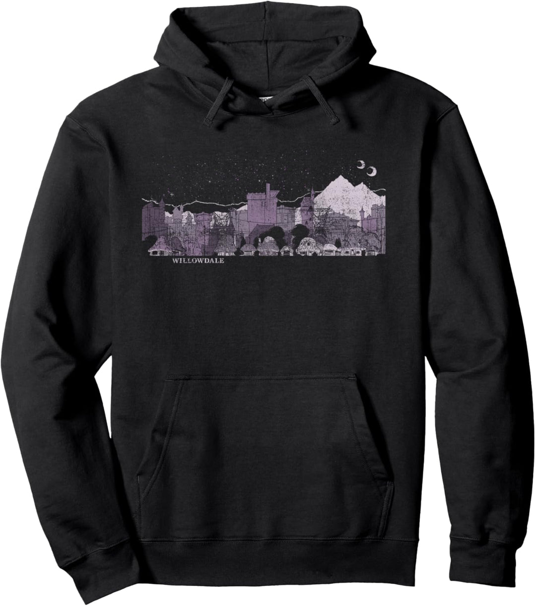 Disney Pixar Onward Willowdale Skyline Pullover Hoodie