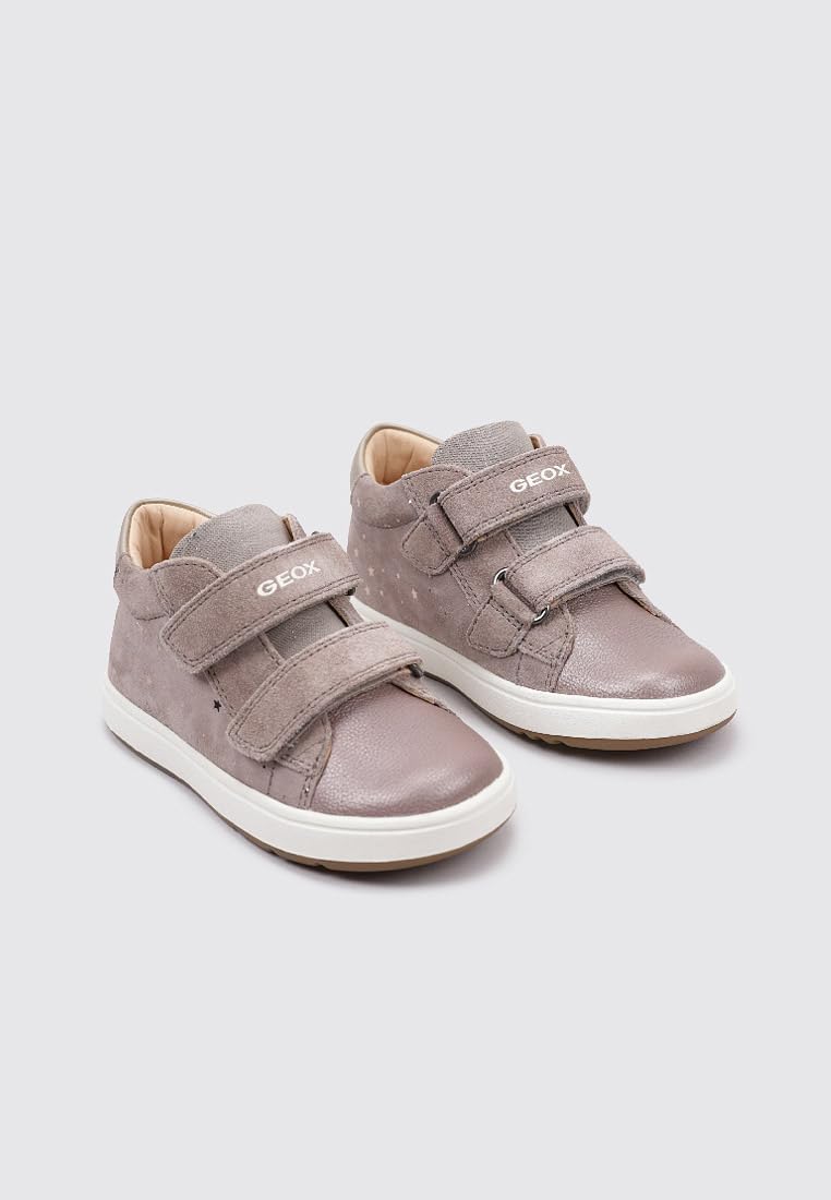 Geox Baby-Mädchen B Biglia Girl C Erste Schritte 18 EU Beige, 18 EU Beige