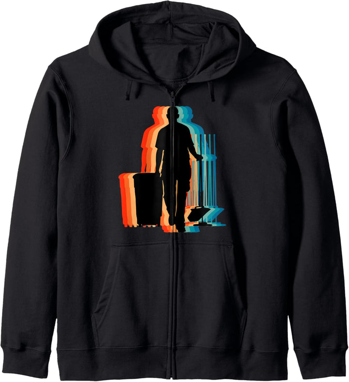 Stolzer Hausmeister Papa, Retro Vintage Hausmeister Papa Kapuzenjacke