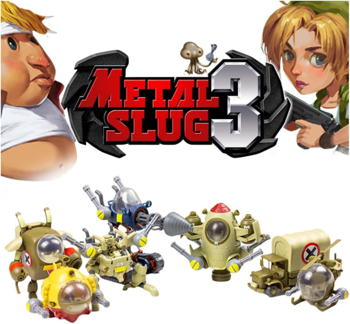 HiPlay Plastic Model Kits: Metal Slug3: ASV Space Combat Vehicle, Mecha Anime Style Collectible Acti