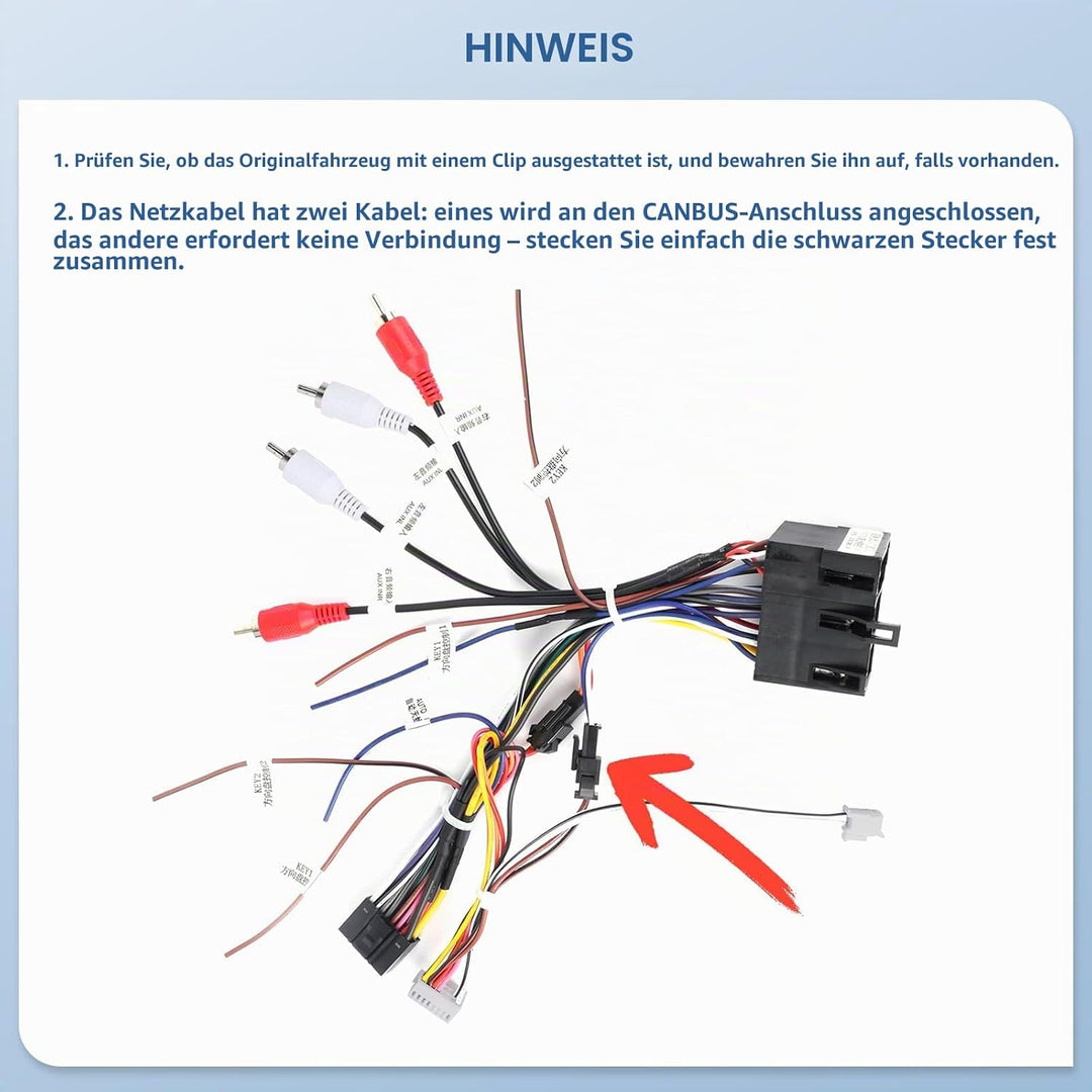 Hikity 2+64G Android 15 Autoradio für FIAT DUCATO 2010/Citroen Jumper/Peugeot Boxer Radio Wireless C