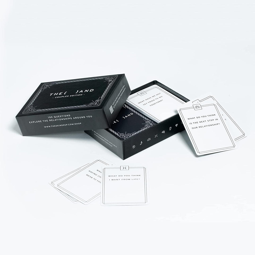 {THE AND} Couples Edition - 199 Meaningful Conversation Cards for Couples - Questions to Deepen Conn