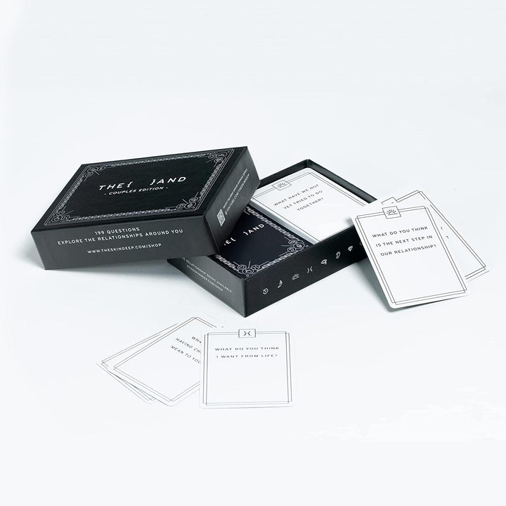 {THE AND} Couples Edition - 199 Meaningful Conversation Cards for Couples - Questions to Deepen Conn