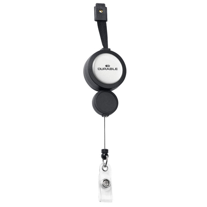 Durable Jojo Plus, Bandlänge 60 cm, schwarz, Packung à 10 Stück, 822901