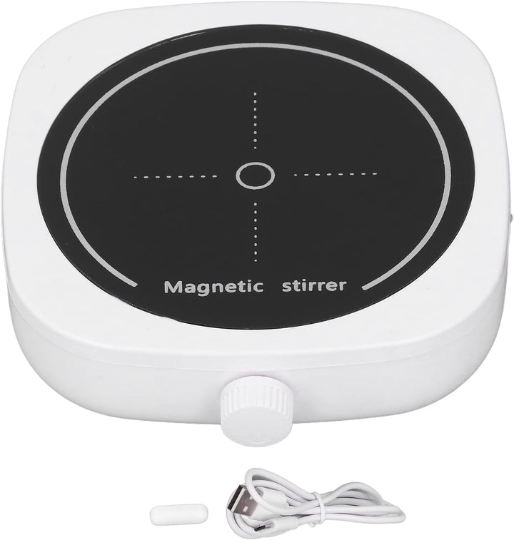 Zerodis Magnetrührer, Leiser USB-betriebener Magnetischer Flüssigkeitsmischer in Mini-Grösse Zum Mis
