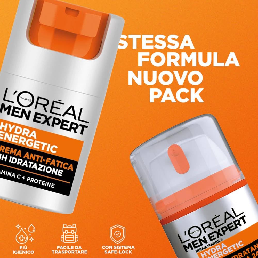 L'Oréal Men Expert L'Oreal Men Expert Hydra Energy 24H Anti Müdigkeit, Feuchtigkeitspflege für den M