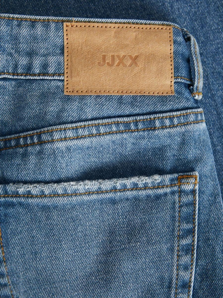 JACK & JONES Damen Jjxx Jxlisbon Mom Hw Cre4005 Jeans, Blue Denim, 28W / 32L EU