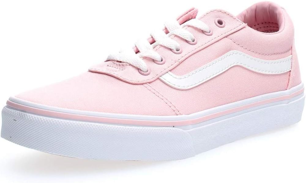 Vans Mädchen Ward Sneaker 32.5 EU Canvas Chalk Pink, 32.5 EU Canvas Chalk Pink