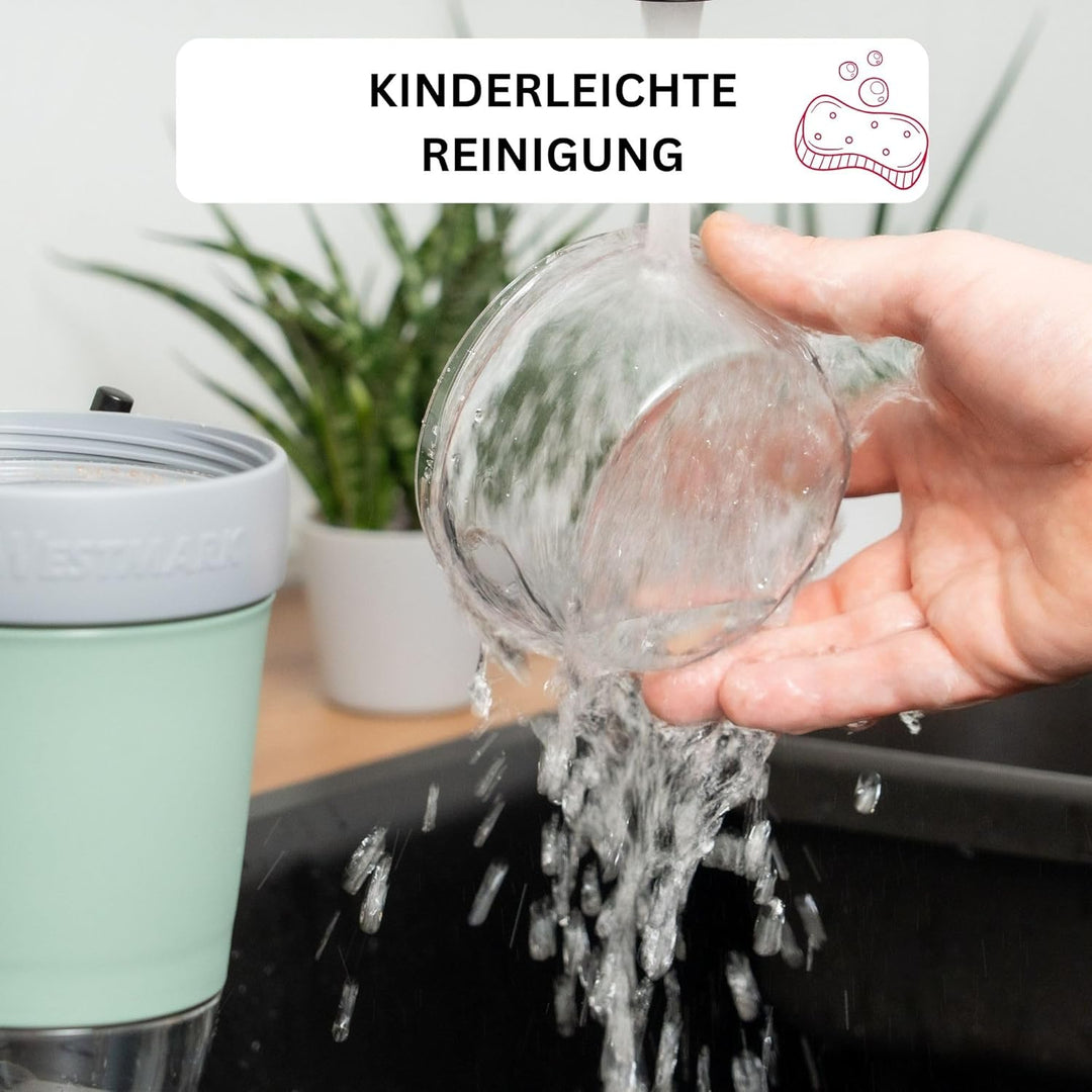Westmark Lunchpot – praktischer Becher to go, ideal für Essen wie Müsli, Porridge, Suppe und Salat,