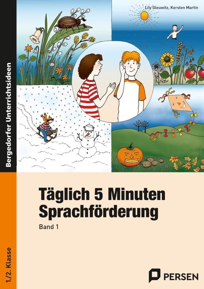Täglich 5 Minuten Sprachförderung. 1./2. Klasse: (1. und 2. Klasse), Taschenbuch