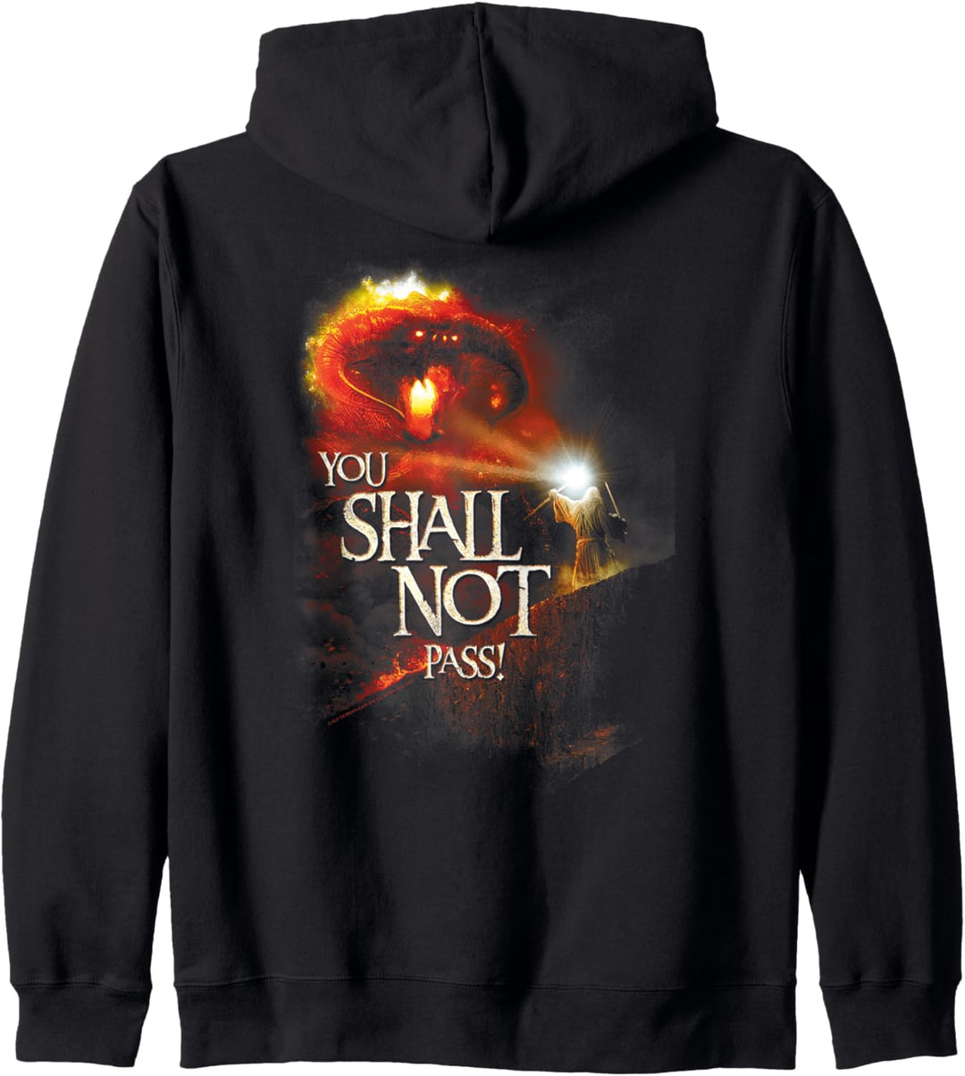 The Lord of the Rings Balrog You Shall Not Pass Kapuzenjacke