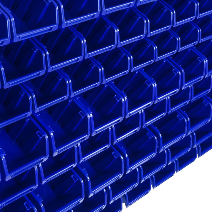 PAFEN Lagersystem Wandregal – 1158 x 780 mm - Stapelboxen Sichtlagerkästen Schüttenregal – Wandplatt