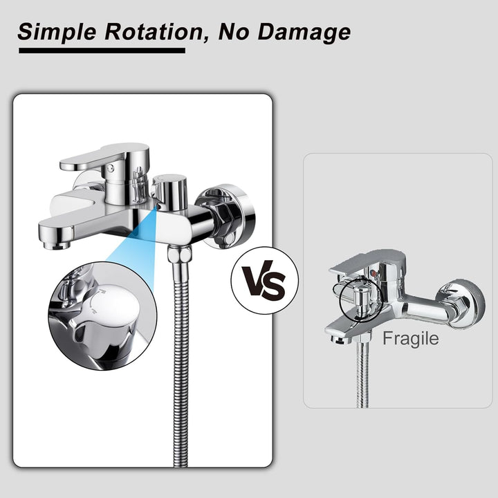 BONADE Wannenarmatur Badewannenarmatur mit 3 Strahlarten Handbrause, Einhebel Badewanne Wasserhahn m