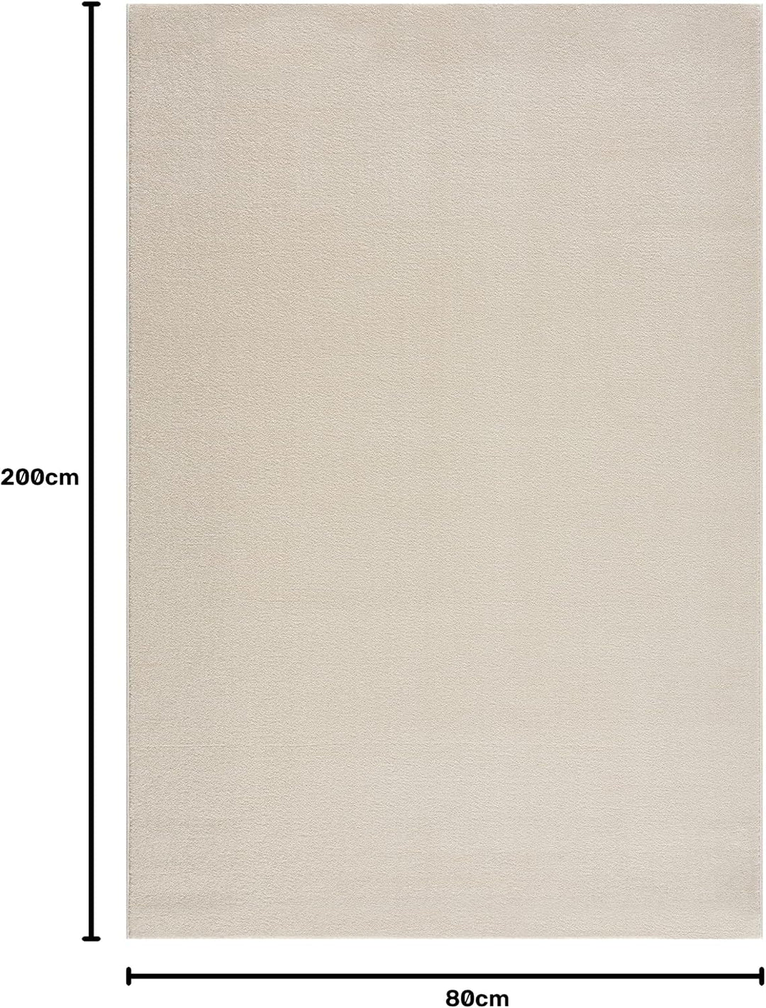 Impression Kurzflor-Wohnzimmerteppich - Schlichte Moderne Teppiche für Schlafzimmer, Büro, Flur, Küc