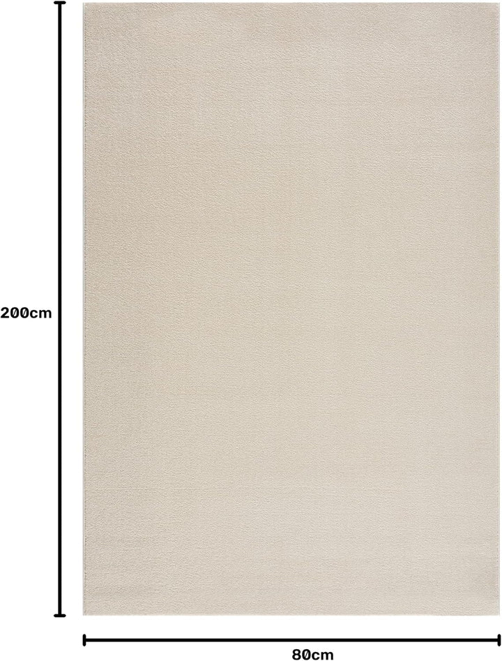 Impression Kurzflor-Wohnzimmerteppich - Schlichte Moderne Teppiche für Schlafzimmer, Büro, Flur, Küc