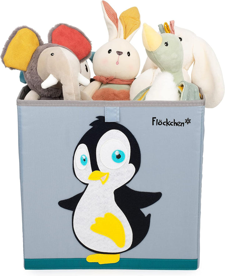 Kinder Aufbewahrungsbox | Premium Spielzeugkiste für Kinderzimmer I Spielzeug Box (33x33x33) bringt