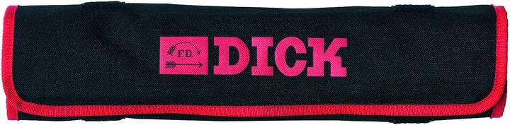 F. DICK Werkstattfeilensatz 5-teilig (inkl. Rolltasche, Feilen mit 2 K Griff, Hieb 2, geeignet für H