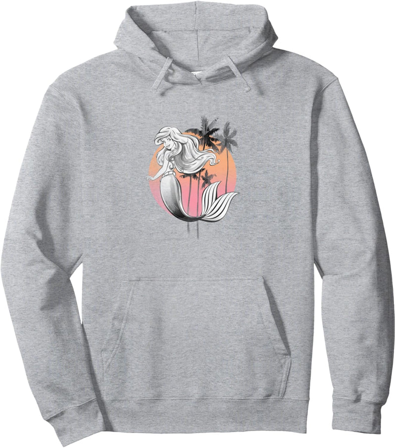 Disney The Little Mermaid Ariel Sunset Watercolor Pullover Hoodie