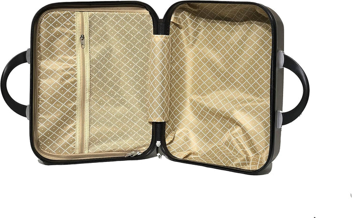 CELIMS Französische Marke – Set mit 5 Koffern aus festem Material, Champagner (5806), Lot