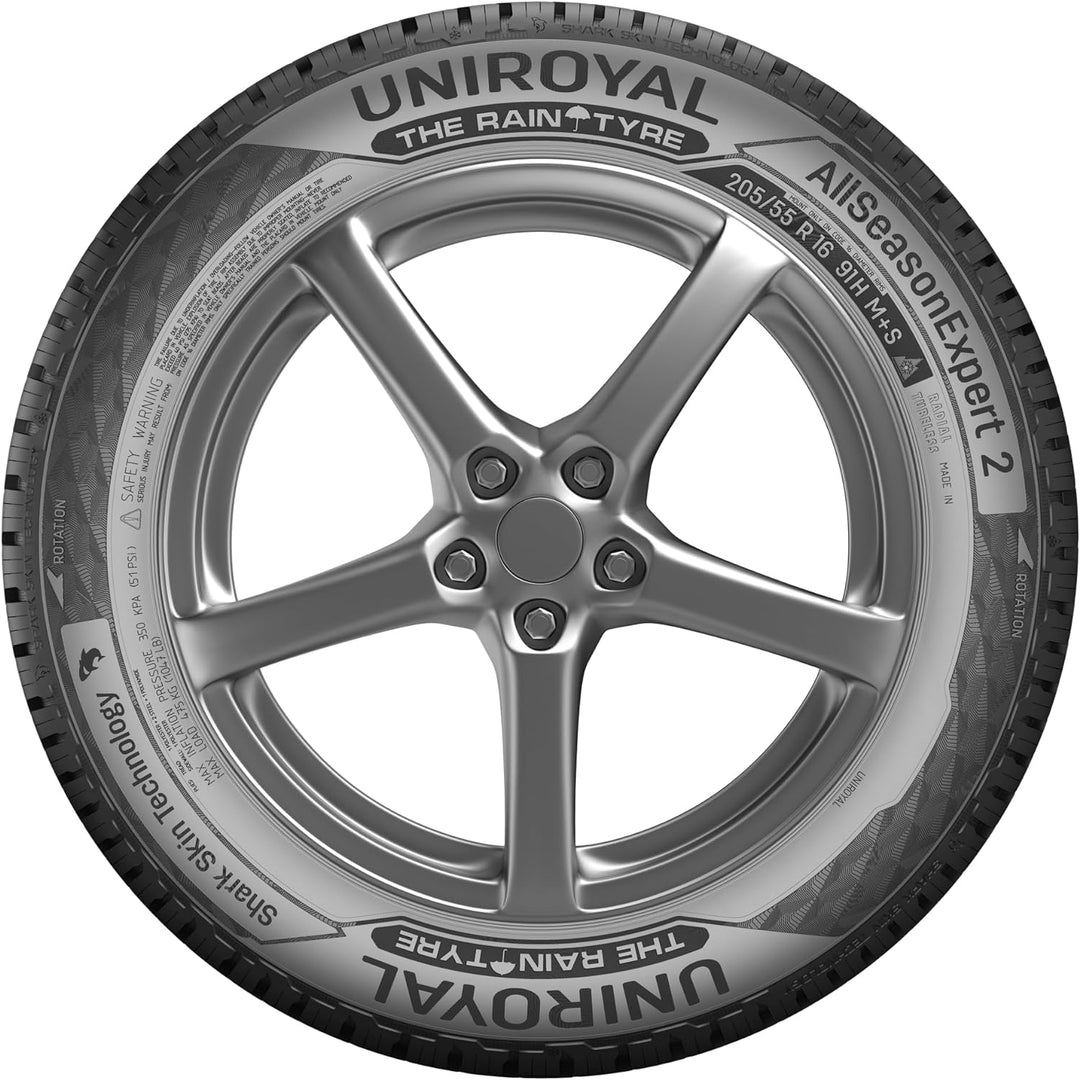 UNIROYAL ALLSEASONEXPERT 2 XL - 215/45R17 91W E/C/72dB - Ganzjahresreifen 215/45R17 91W - FR/XL/M+S/