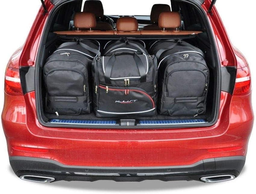 KJUST Kofferraumtaschen 4 stk kompatibel mit MERCEDES-BENZ GLC X253 2015-2022
