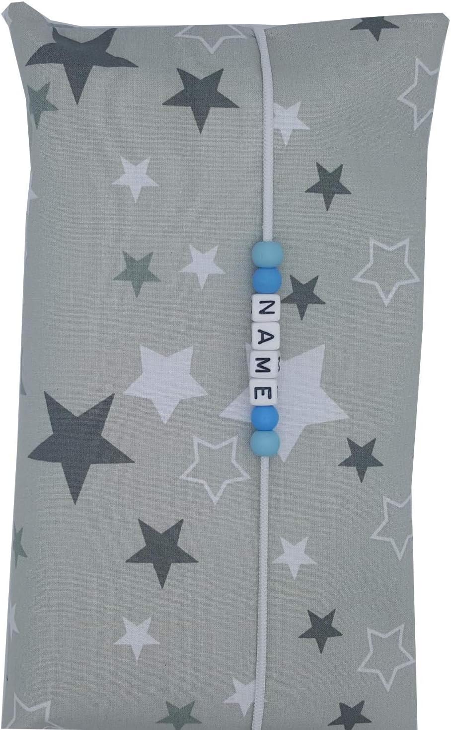 Grosse Windeltasche XXL mit Name Wickeltasche Innen glatte Baumwolle, Innen glatte Baumwolle