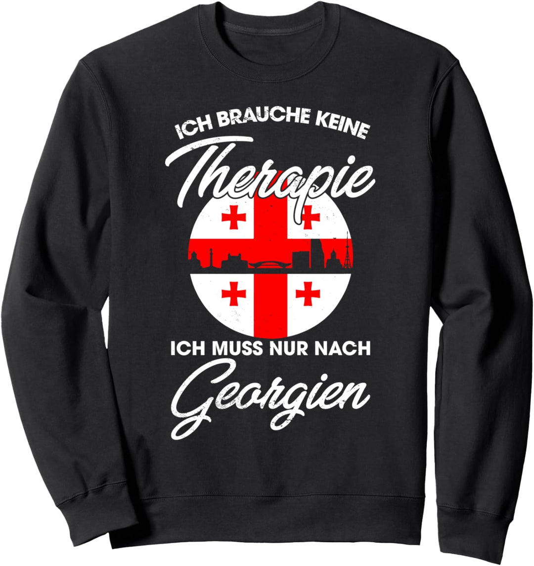 Georgische Flagge I Georgien Urlaub I Georgien Sweatshirt