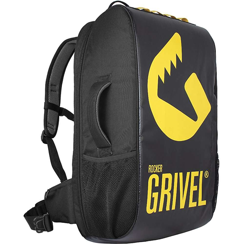Grivel Rocker 45 Schwarz, Kletterrucksack und Seilsack, Grösse 45l - Farbe Black - Yellow