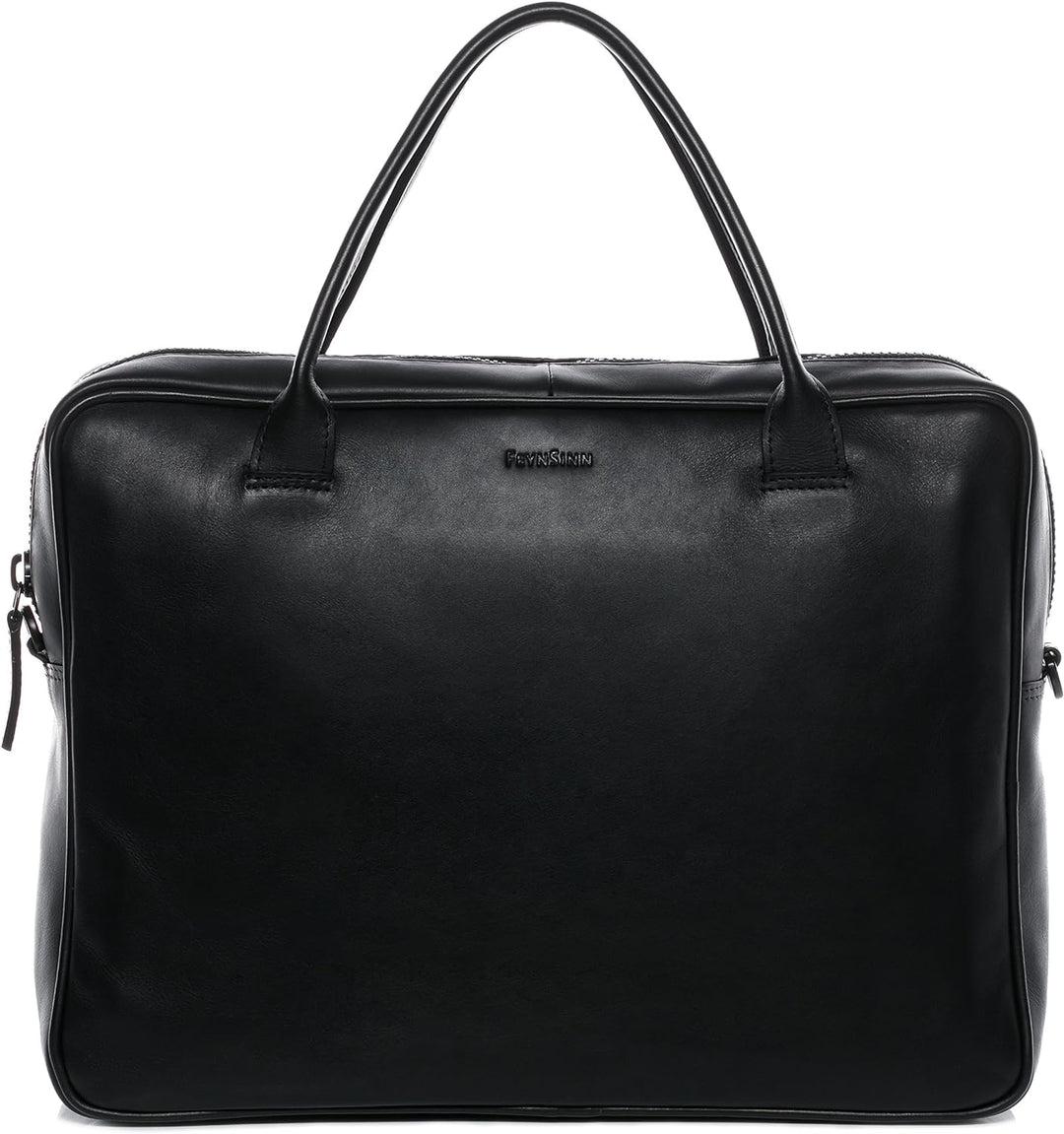 FEYNSINN BERLIN Laptoptasche FINN aus Premium Leder I Business-Tasche gross für Herren und Damen 15