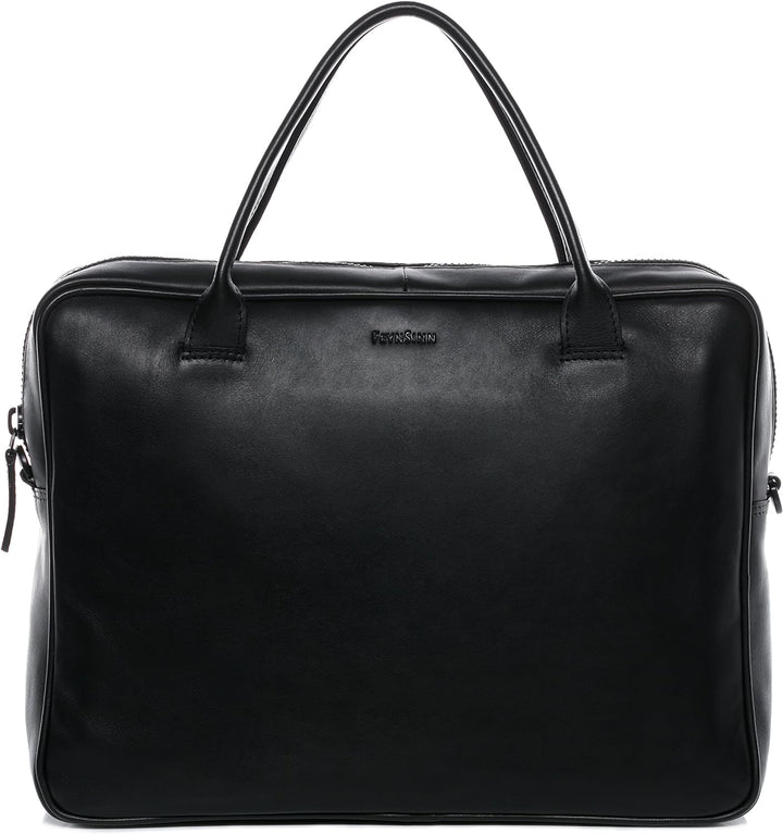 FEYNSINN BERLIN Laptoptasche FINN aus Premium Leder I Business-Tasche gross für Herren und Damen 15