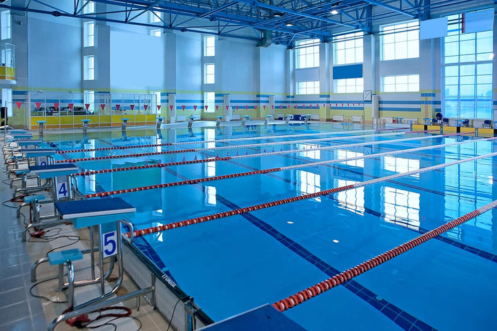2K Schwimmbadfarbe Poolfarbe Betonbecken Schwimmbeckenfarbe Lichtblau - 5Kg 5 kg (1er Pack) Ral 5012